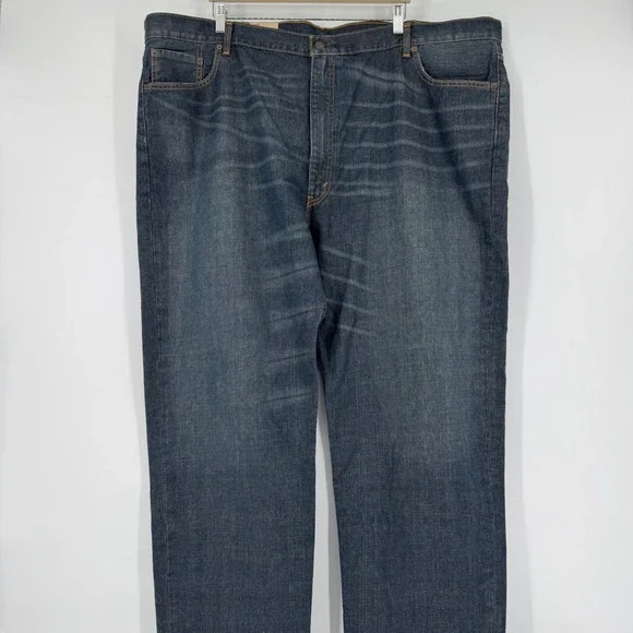 NEW Levis 550 Relaxed Fit Jeans Mens 50x32 Blue Dark Wash Denim 01550-2765 NWT - Picture 4 of 13